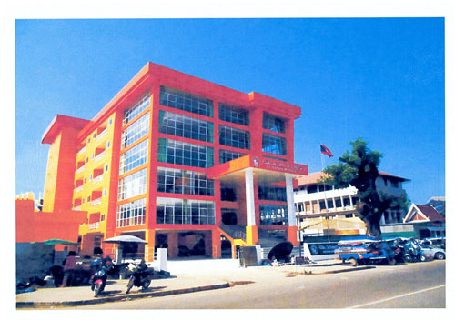 Bureau de poste principal de Vientiane Laos