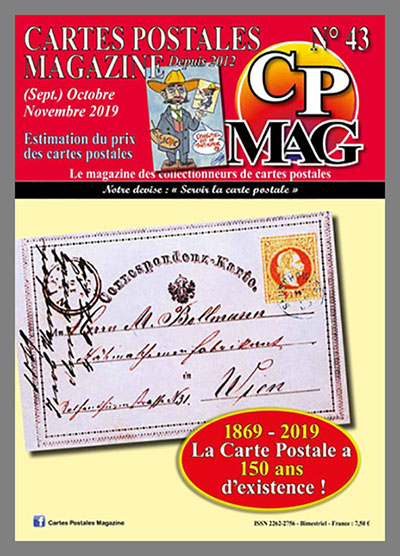 CPmag N° 43 Le magazine des collectionneurs de cartes postales fran