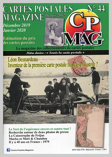 CPmag N° 44 Le magazine des collectionneurs de cartes postales fran